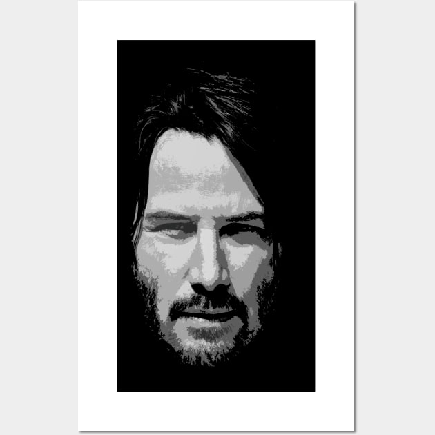 Keanu Reeves Wall Art by raidrival